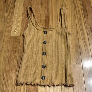 Aeropostale button tank